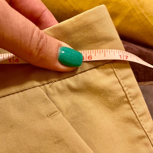 Theory Bermuda Cotton Chino Shorts Women Size 10 - Picture 8 of 14